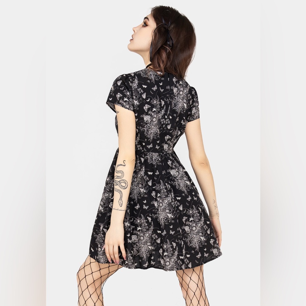 NWT Disturbia Thalia Mini Skater Dress US 4 / UK 8 - Picture 3 of 8
